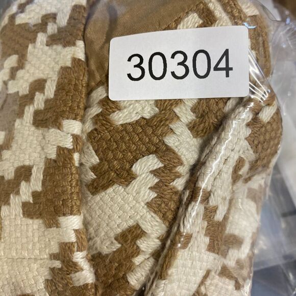 Michael Kors Jacket Women S Small Brown Geometric Long Sleeve Lined Crew Neck - Picture 7 of 7